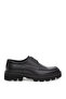 Black Eva Sole 100% Leather Smart Casual Shoes 50295678-Vr046 - 2