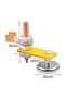 Magnet Head Magnetic Welding Fix Ground Clamp Single/Double Strong Magnetic Welding Support for E... - 8