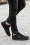 Leather Quilted Daily Orthopedic Comfortable Quality Lace-up Casual Men's Sneaker Sports Shoes - 3