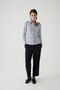 Striped Slim Fit Shirt - Embroidered and Waist Sitting - 5