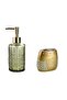 LIQUID SOAPHOLD AND TOOTHBRUSH SET OF 2, Mosaic - 5