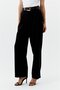 Clamp High Waist Palazzo Black Women's Trousers - 5