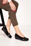 Genuine Leather Wedge Heel Daily Mother Shoes Ell.6806 - 4