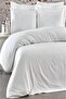 Satelle Double Satin Duvet Cover Set – 100% Cotton 200X220 cm