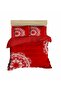 Christmas Snowflake White Digital Duvet Cover Set