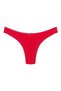 3-Piece Cotton Front Leg Lace Detailed Brazilian Women's Panties - 2