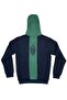 Men's 3 Thread Fabric Slim Fit Hooded Sweatshirt with Embroidery Detail