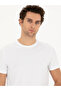 White Slim Fit Crew Neck T-Shirt 50284773-Vr013 - 2