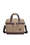Canvas Fabric Unisex Briefcase and Messenger Bag 1318