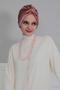 Mihrace Velvet Bone,B-4K,Dusty Rose