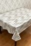 Pvc Non-Slip Fiber-Based Erasable Oilcloth Tablecloth _210-A - 3