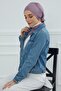 Combed Cotton Ready-To-Wear Turban, Ht-96, Ht-96, Lilac - 3