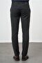 Men's Black Flexible Slim Fit Chino Trousers with Side Pockets 1003245108 - 2