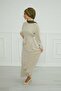 Gold Accessory Design Chiffon Ready-To-Wear Turban, Ht-28, Ht-28, Khaki Green - 4