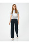 Short Sleeve Knitwear Sweater Crew Neck - 2
