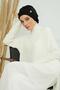 عمامة شيفون جاهزة مع إكسسوارات، HT-95S، HT-95S - 5