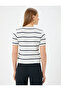 Short Sleeve Knitwear Sweater Crew Neck - 4