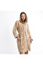 Bamboo Luxury Women's Antibacterial Hooded Bathrobe - 8