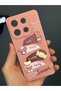 Redmi Note 13 4g Case Designed Pattern Camera Protected Rabbit Pink Soft Silicone Cover - 2