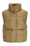 High Collar Sleeveless Puffer Vest - Solvej - 5