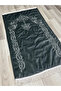 Glazed Processing Twist Fringed Prayer Rug Bride Groom Bundle Gift Dowry Holder - 3