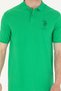 Men's Apple Green Polo Neck T-Shirt 50263420 -Vr020 - 6