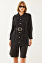 Women's Black Casual Cargo Jacket Mbms020 60501020 - 3