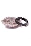 Obsidian Stone Bracelet - Faceted - 3