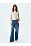Short Sleeve Round Neck Striped Semi Sheer Crop T-Shirt - 2
