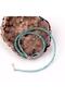 Apatite Stone Silver Necklace - 4 mm - 2
