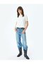 Short Sleeve T-Shirt Pearl Embroidery Detail Crew Neck Cotton - 2