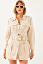 Women's Stone Casual Cargo Jacket Mbms020 60501020