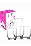 Lava 18 Piece Diamond Soft Drink Cup Set