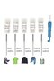 100PCS Universal Stainless Steel Sewing Machine Needle for Singer, Brother, Janome, Varmax, Sewin...