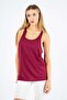 Athlete's Vest in Burgundy Color with Print - 4