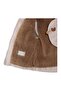 Çaren Kids-Shepherd Button Detailed Welsoft (Furry) Unisex Coat - One Size Larger Choose - 2