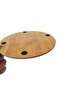 2 Pieces Round Trivet Bamboo - Luxury a Quality Wooden Dowry Gift - 2