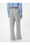 Modal Fabric Sweatpants Wide Leg Tie Waist - 4