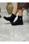 Women's Boots Rubber Non-Slip Sole Buckle Zippered Women's Boots - 6