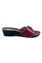 Women's Minelli Minelli Heeled Gel Red Slippers - 3