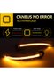 Dynamic Scroll Black LED Turn Signal Light Sequential Mirror tor Blinker Light for seat Ibiza 6F ... - 2