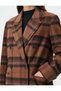 Oversize Cashmere Coat Long Double-Breasted with Buttons and Pockets - 5