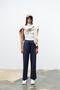 Smoked Women's Waist Adjustable Comfortable Fit Modal Trousers - 3