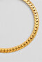 Knitted Model Yellow Plated Steel Men's Bracelet - 2