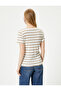 Crew Neck Basic T-Shirt - Short Sleeve - 4