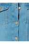 Women's Blue Dress - 4Sal80034Md - 6