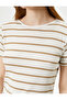 Crew Neck Basic T-Shirt - Short Sleeve - 5