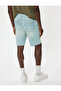 Oversize Denim Shorts Bermuda Ripped Cotton - 4