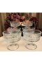 6-Piece Footed Candy Bowl, Dessert Serving Container, Ice Cream Bowl, Magnolia Bowl, Glass Snack Bowl, Presentation Ice Cream Bowl - 2