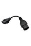Car Diagnostic Cable For Mazda 17Pin to 16Pin OBD2 OBD II Cable Connector Cable For Mazda 17 Pin ... - 2